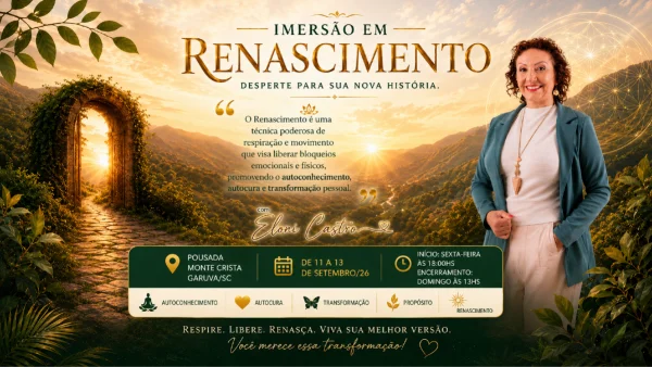 Imersão em Renascimento | 11 a 13/09
